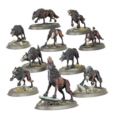 Warhammer Age of Sigmar: Soulblight Gravelords - Dire Wolves