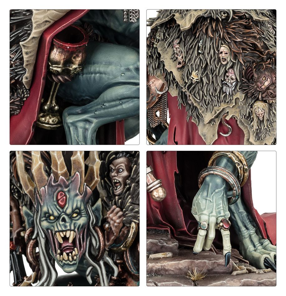 Warhammer Age of Sigmar: Flesh-Eater Courts - Ushoran, Mortarch Of Delusion