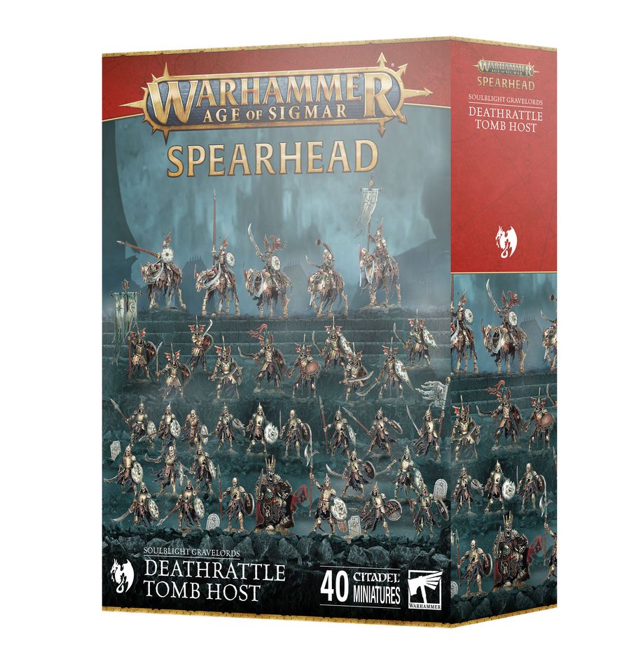 Warhammer Age of Sigmar: Soulblight Gravelords - Spearhead (Deathrattle Tomb Host)