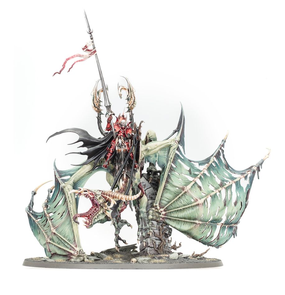 Warhammer, Age of Sigmar: Soulblight Gravelords - Prince Vhordri Lord of the Crimson Keep