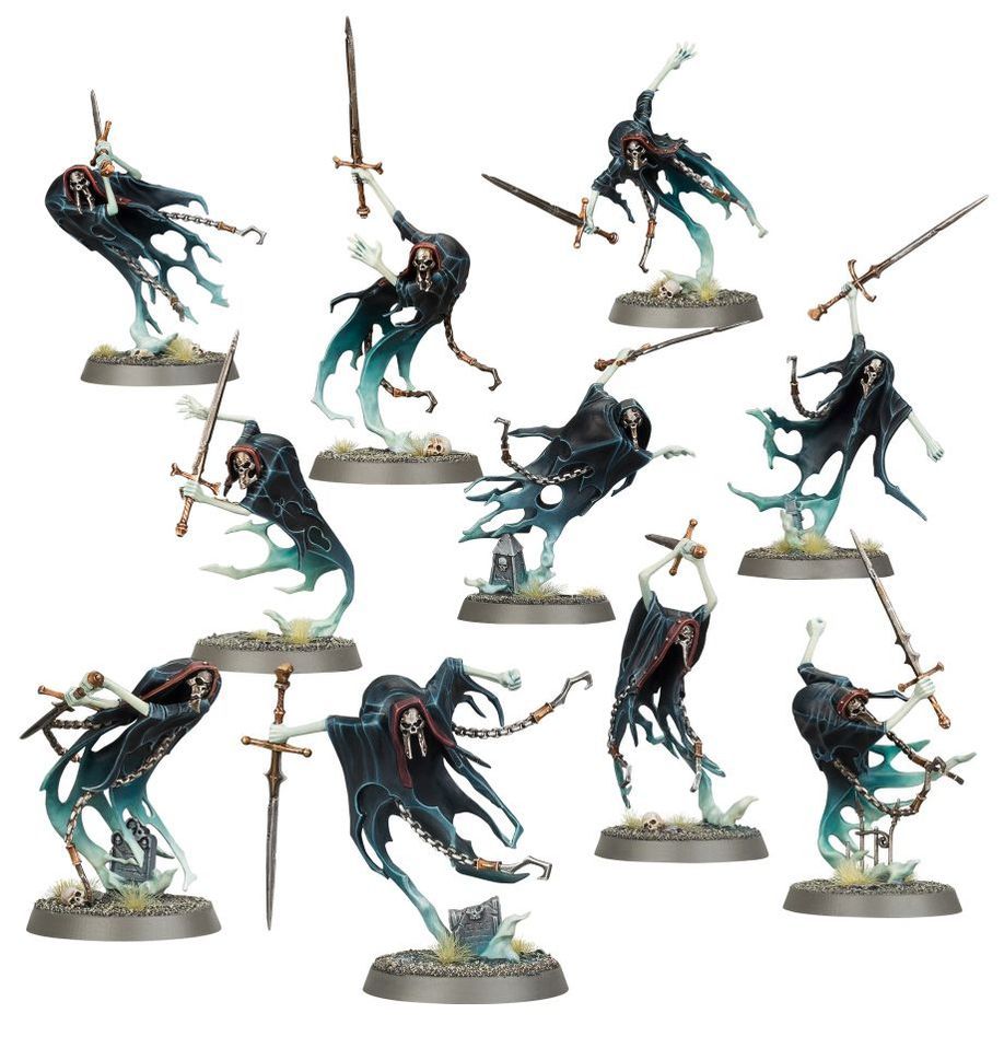 Warhammer Age of Sigmar: Nighthaunt - Spearhead (Cursed Shacklehorde)
