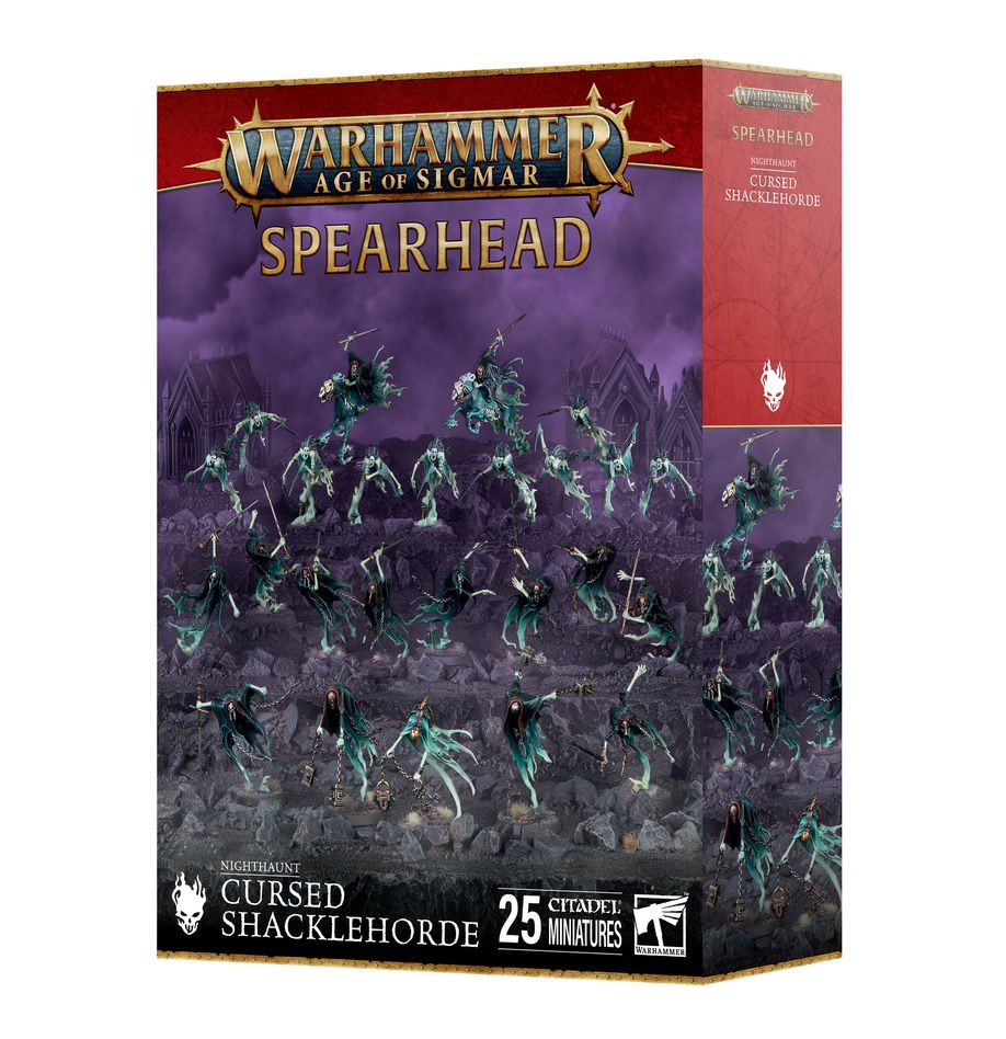 Warhammer Age of Sigmar: Nighthaunt - Spearhead (Cursed Shacklehorde)