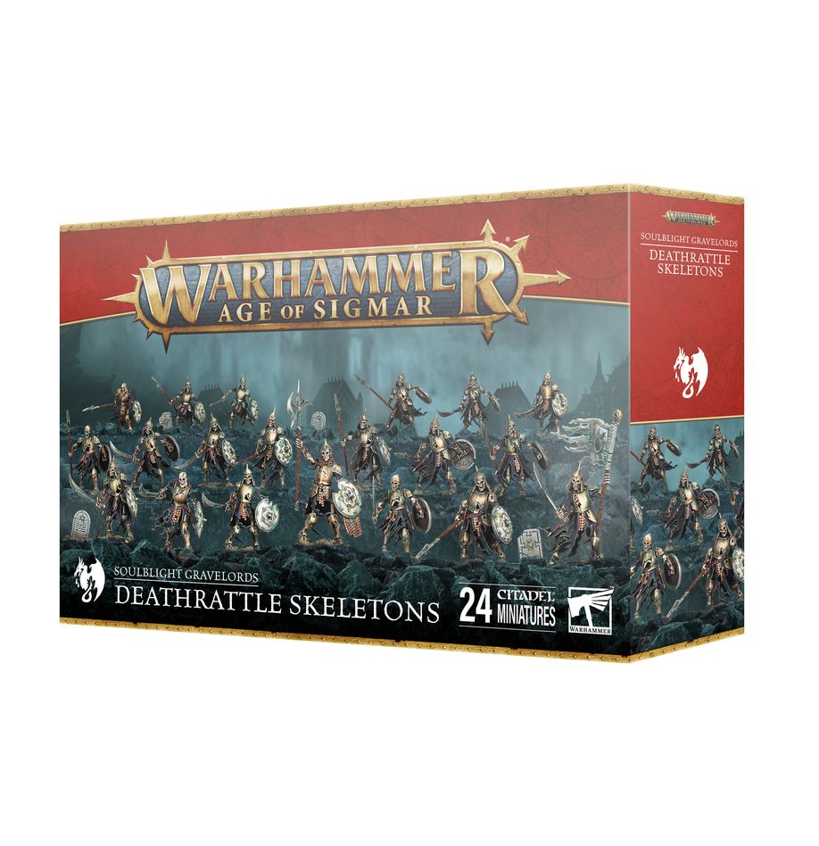 Warhammer, Age of Sigmar: Soulblight Gravelords - Deathrattle Skeletons