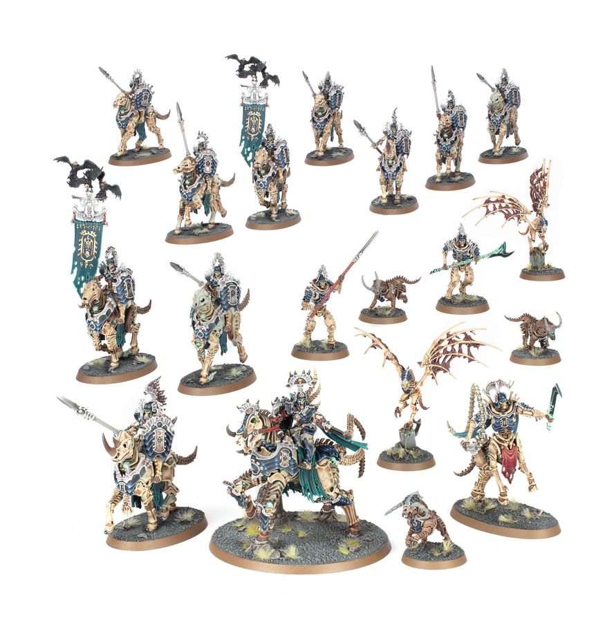 Warhammer Age of Sigmar: Ossiarch Bonereapers - Spearhead (Kavalos Vanguard)