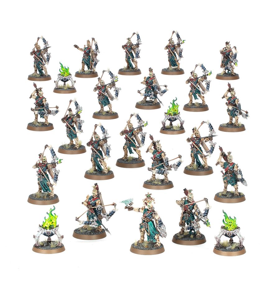Warhammer Age of Sigmar: Ossiarch Bonereapers - Mortek Triaxes