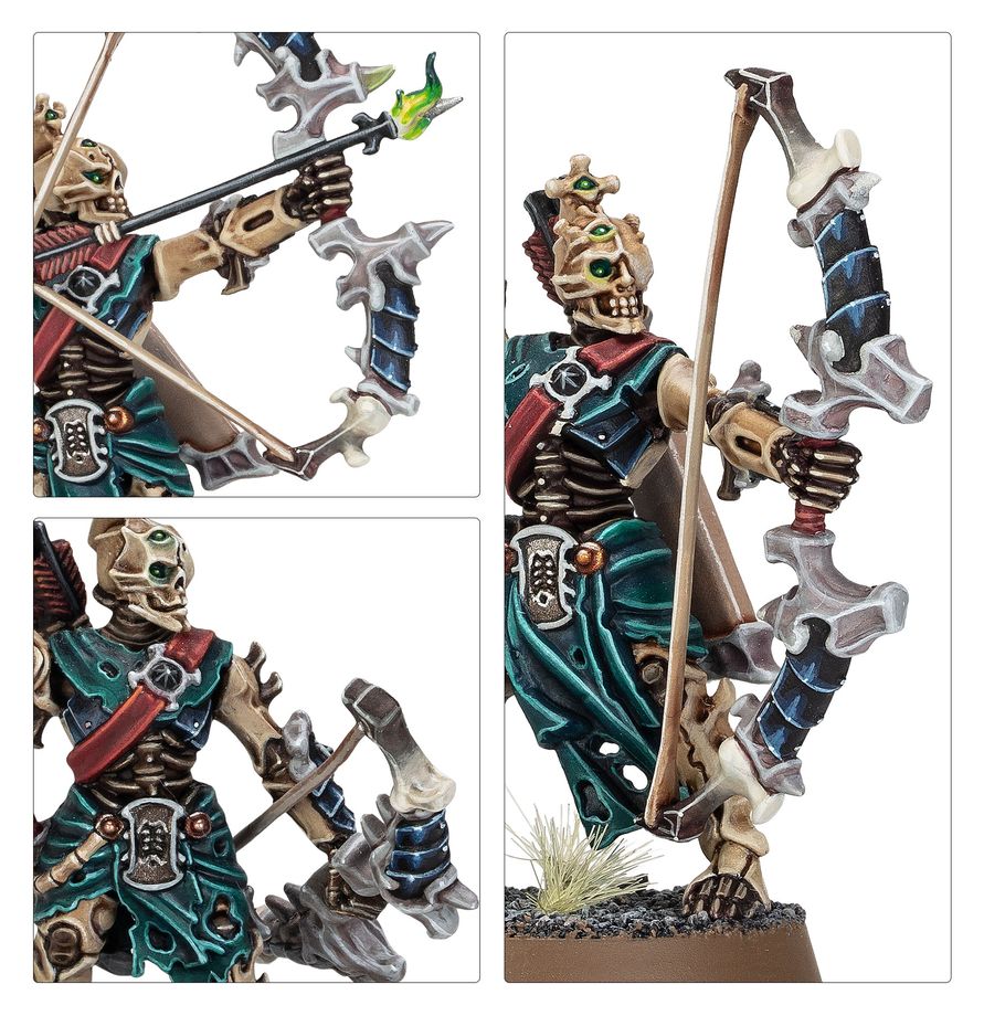 Warhammer Age of Sigmar: Ossiarch Bonereapers - Mortek Triaxes