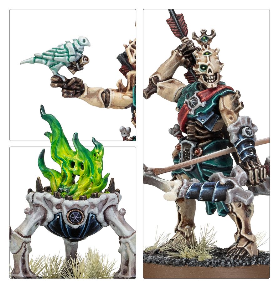 Warhammer Age of Sigmar: Ossiarch Bonereapers - Mortek Triaxes
