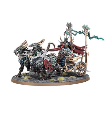 Warhammer Age of Sigmar: Ossiarch Bonereapers - Liege-Kavalos On War Chariot