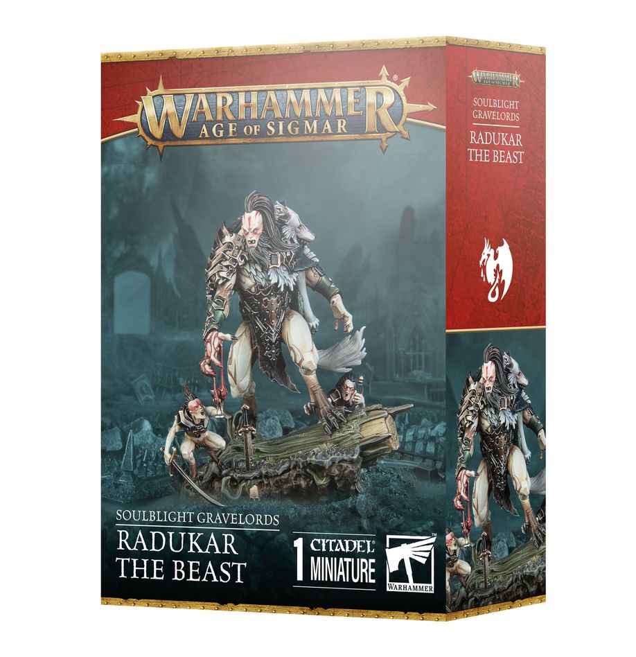 Warhammer Age of Sigmar: Soulblight Gravelords - Radukar The Beast