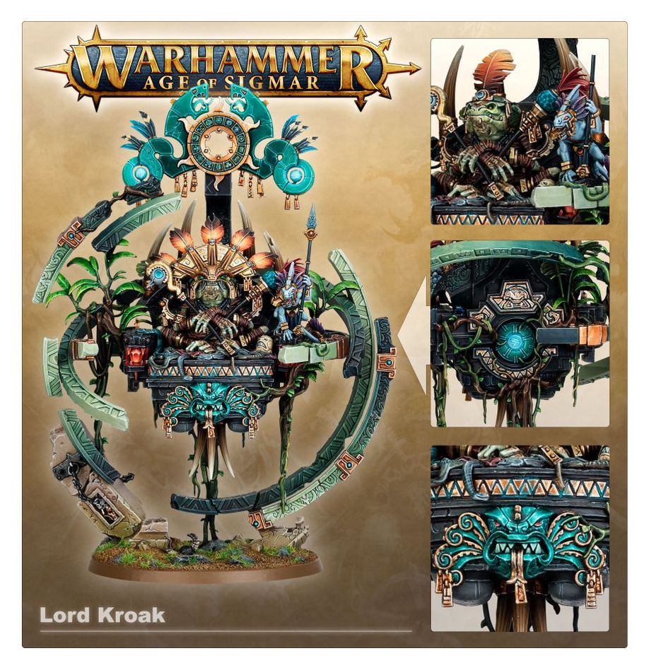 Warhammer, Age of Sigmar: Seraphon - Lord Kroak