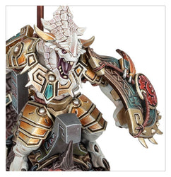 Warhammer Age of Sigmar: Seraphon - Saurus Scar-Veteran On Aggradon