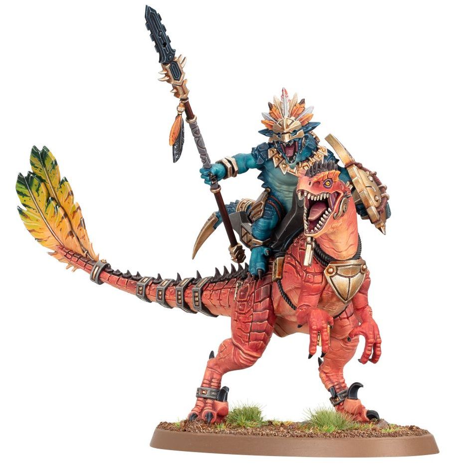 Warhammer, Age of Sigmar: Seraphon - Aggradon Lancers