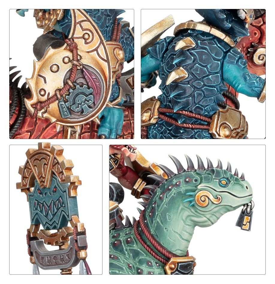 Warhammer, Age of Sigmar: Seraphon - Aggradon Lancers