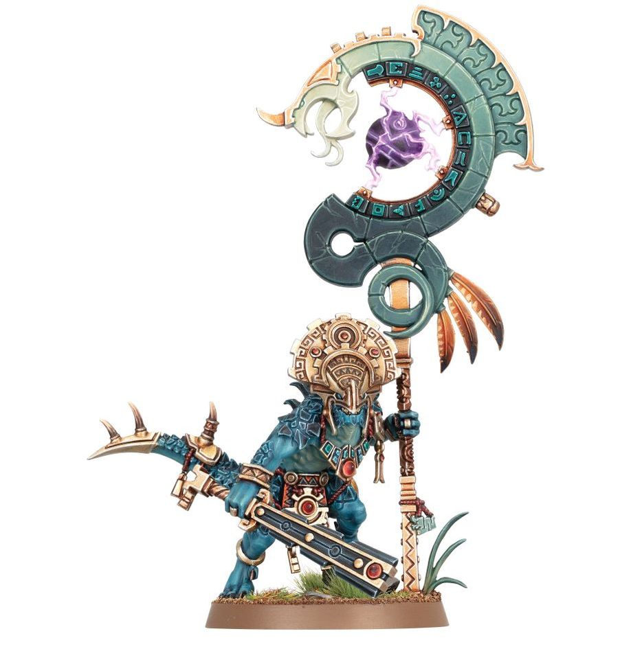 Warhammer, Age of Sigmar: Seraphon - Saurus Astrolith Bearer