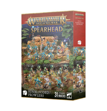 Warhammer, Age of Sigmar: Spearhead - Seraphon: Sunblooded Prowlers