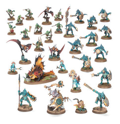 Warhammer, Age of Sigmar: Spearhead - Seraphon: Sunblooded Prowlers