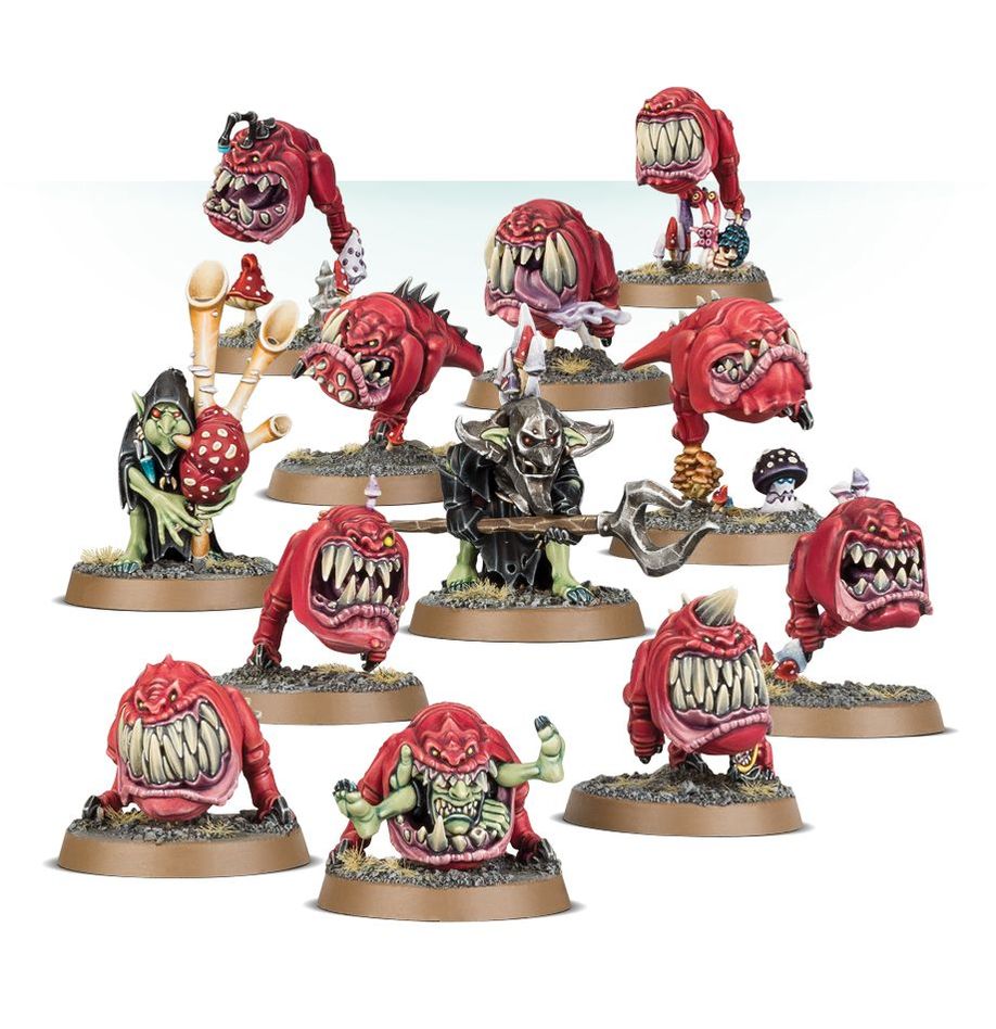 Warhammer, Age of Sigmar: Gloomspite Sitz - Squig Herd