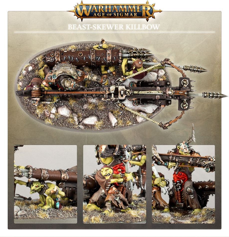 Warhammer, Age of Sigmar: Orruk Warclans - Beast-Skewer Killbow