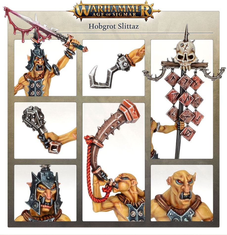 Warhammer Age of Sigmar: Orruk Warclans - Hobgrot Slittas