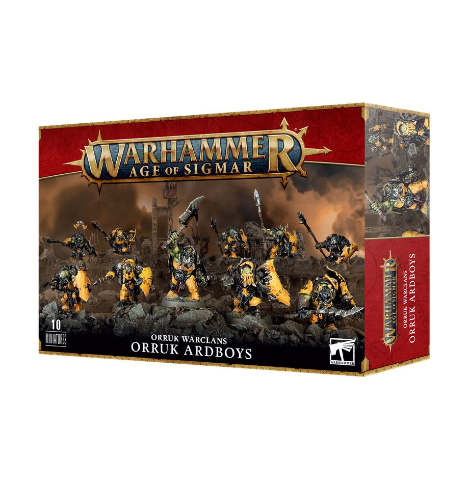 Warhammer Age of Sigmar: Orruk Warclans - Orruk Ardboyz