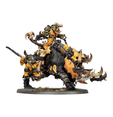 Warhammer Age of Sigmar: Orruk Warclans - Tuskboss On Maw-Grunta