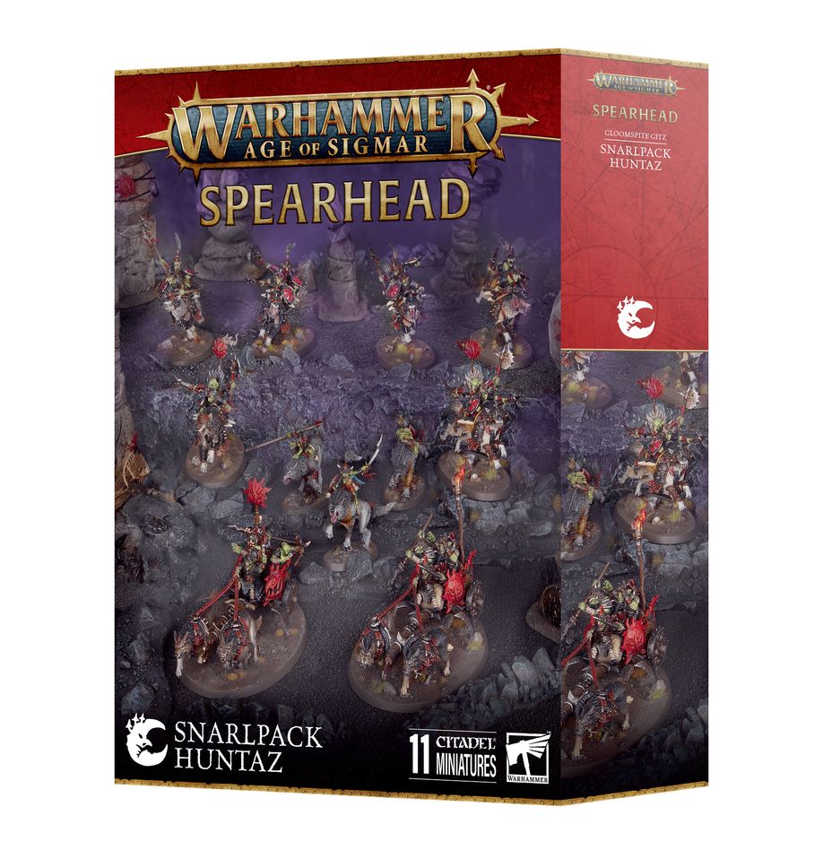 Warhammer Age of Sigmar: Gloomspite Gitz - Spearhead (Snarlpack Huntaz)