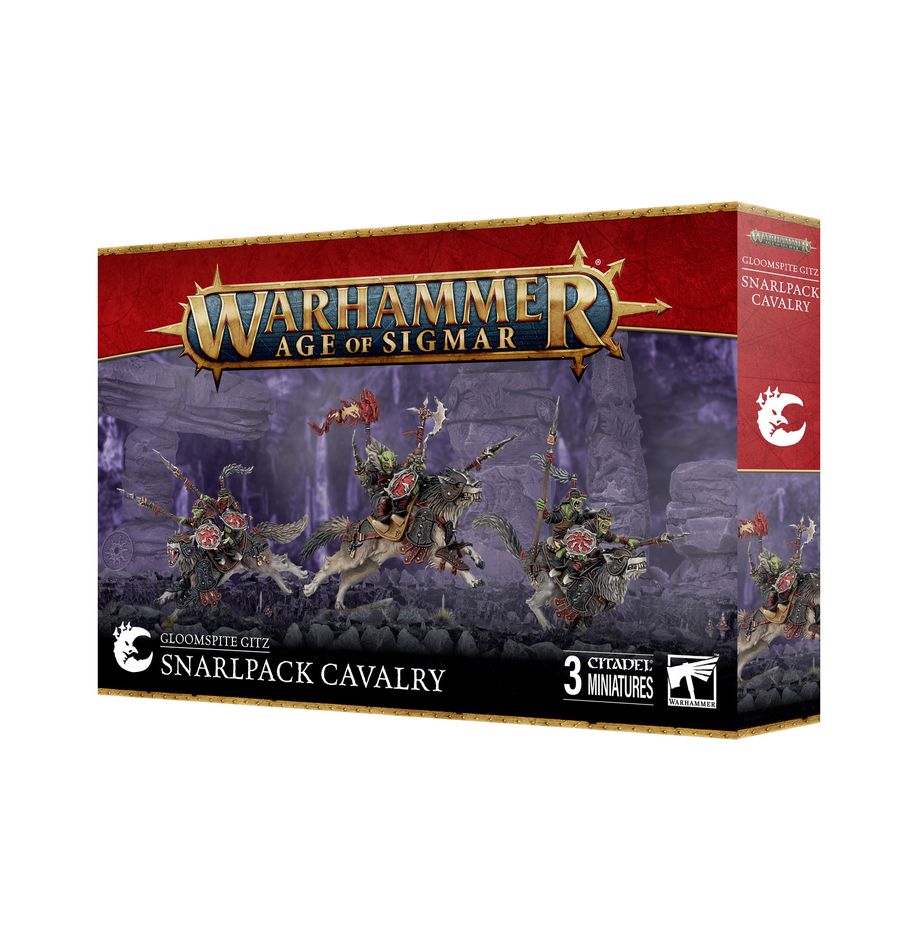 Warhammer, Age of Sigmar: Gloomspite Gitz - Snarlpack Calvalry