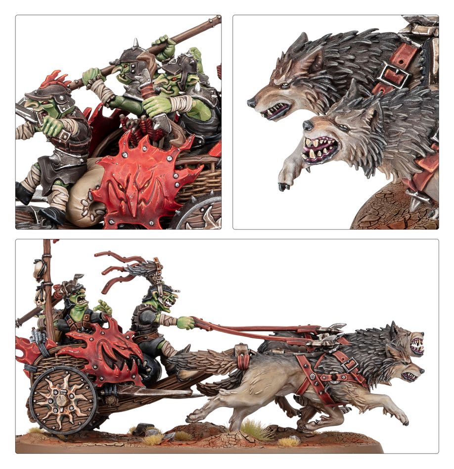 Warhammer, Age of Sigmar: Gloomspite Gitz - Sunsteala Wheelas