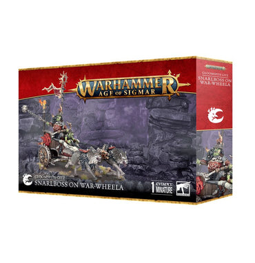 Warhammer, Age of Sigmar: Gloomspite Gitz - Snarlboss On War-Wheela
