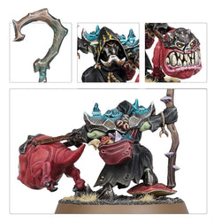Warhammer Age of Sigmar: Gloomspite Gitz - Squigboss With Gnasha-Squig