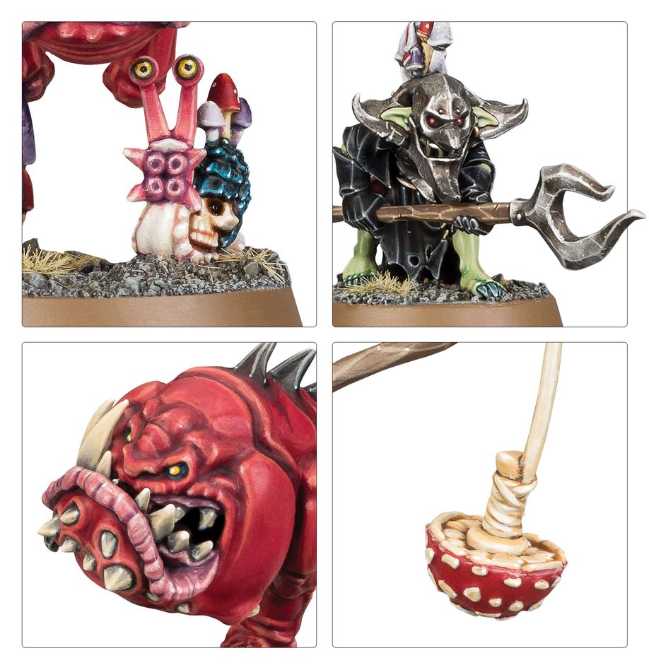 Warhammer Age of Sigmar: Gloomspite Gitz - Squig Herd
