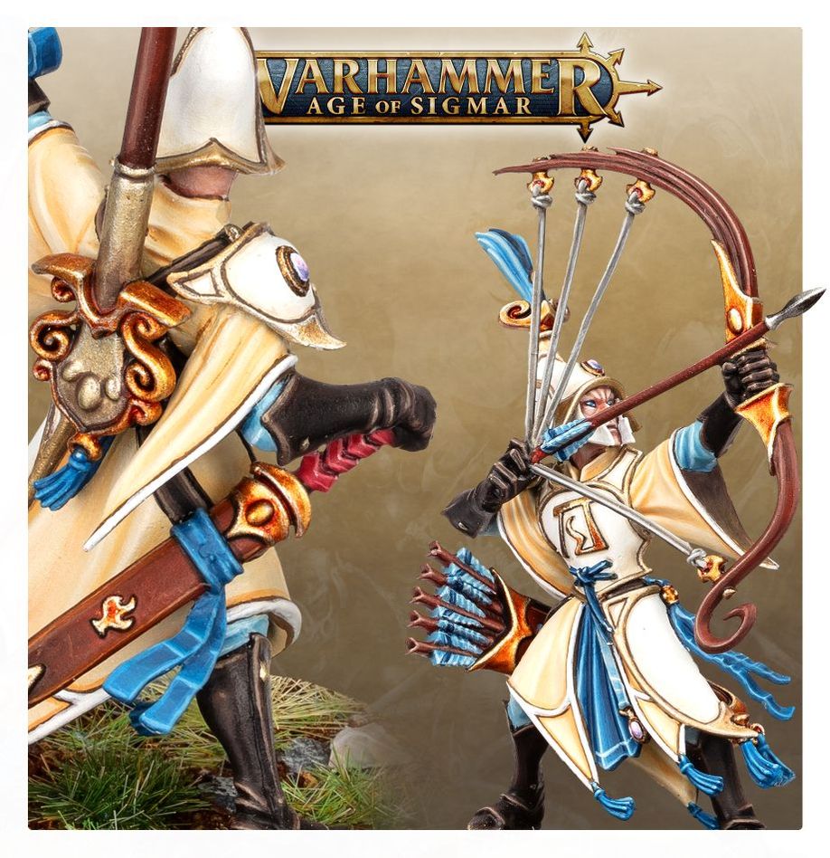 Warhammer, Age of Sigmar: Lumineth Realm-Lords - Vanari Auralan Sentinels