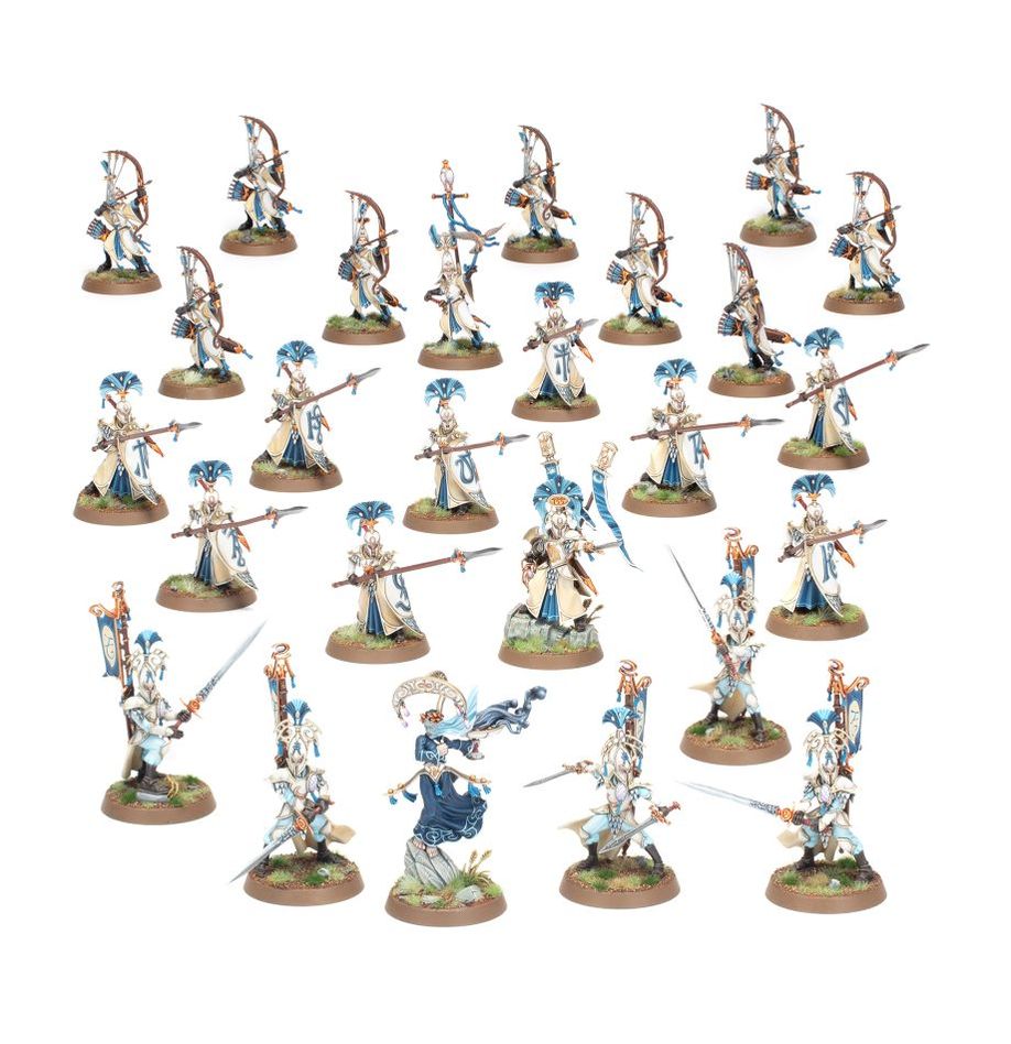 Warhammer Age of Sigmar: Lumineth Realmlords - Spearhead (Glittering Phalanx)