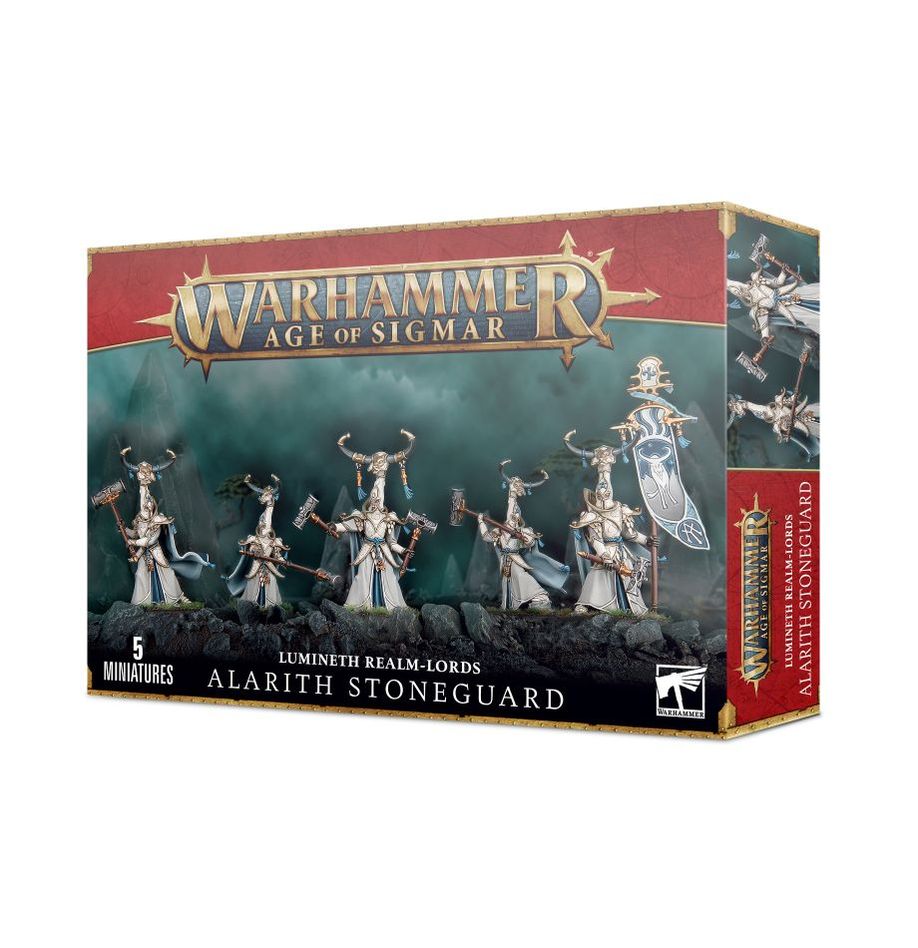 Warhammer, Age of Sigmar: Lumineth Realm-Lords - Alarith Stoneguard