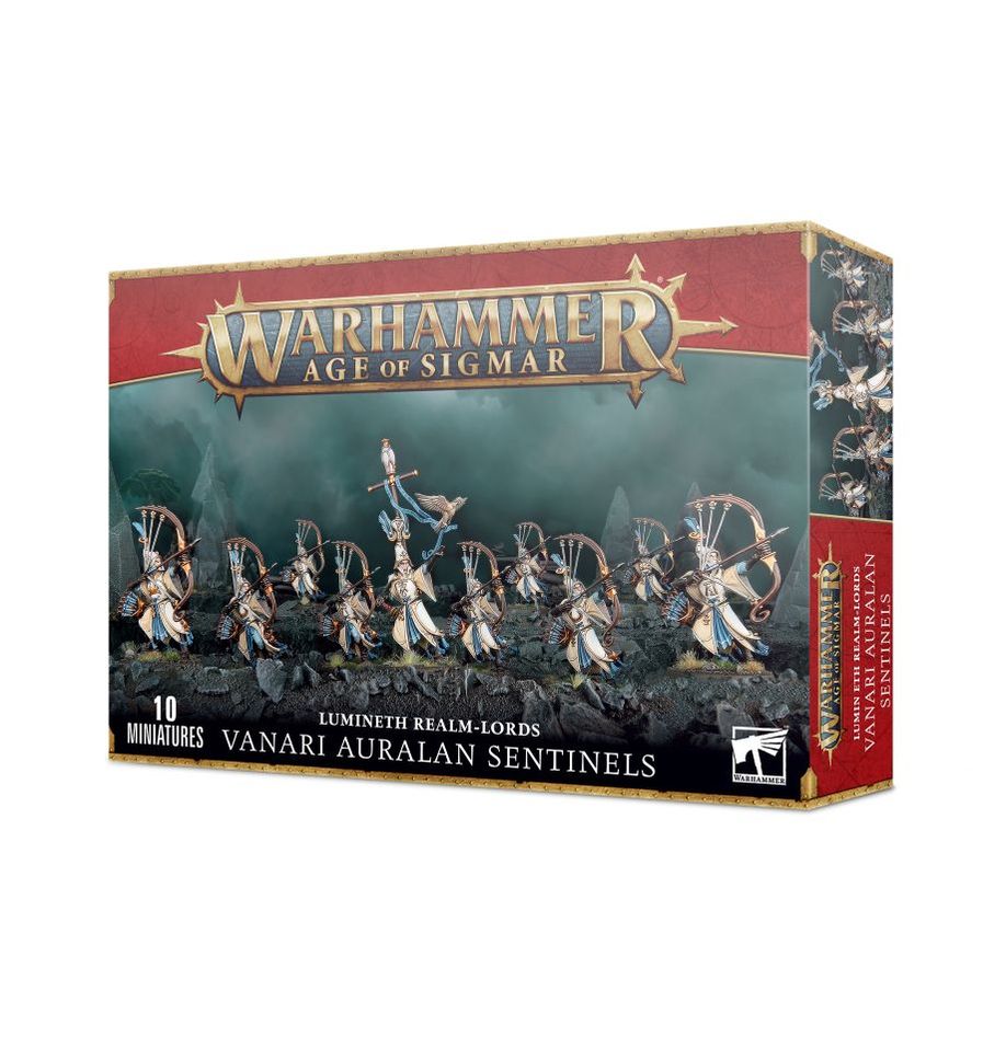 Warhammer, Age of Sigmar: Lumineth Realm-Lords - Vanari Auralan Sentinels