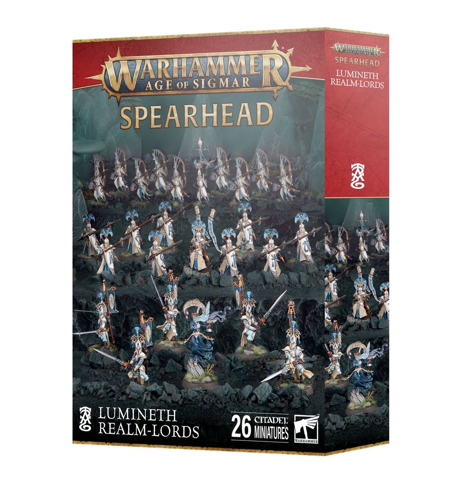 Warhammer Age of Sigmar: Lumineth Realmlords - Spearhead (Glittering Phalanx)
