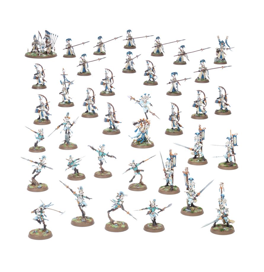 Warhammer Age of Sigmar: Lumineth Realmlords - Iliathan Warhost