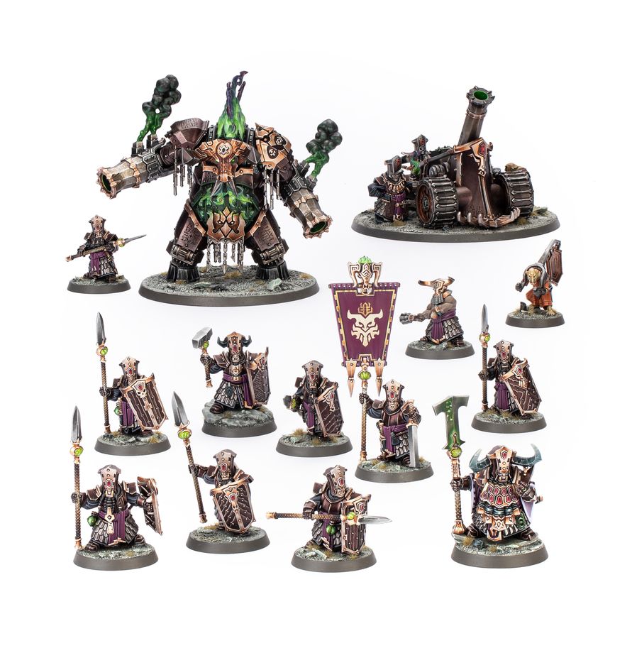 Warhammer Age of Sigmar: Hellsmiths Of Hashut - Spearhead (Helforge Host)