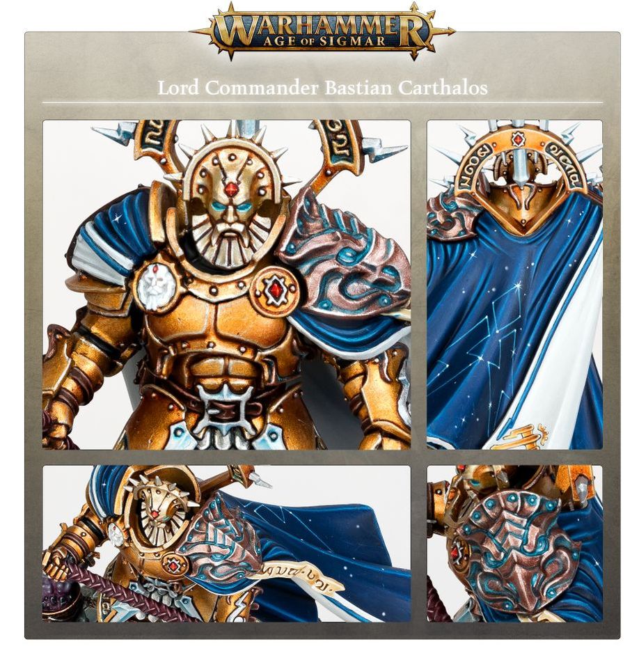 Warhammer, Age of Sigmar: Stormcast Eternals - Lord-Commander Bastian Carthalos