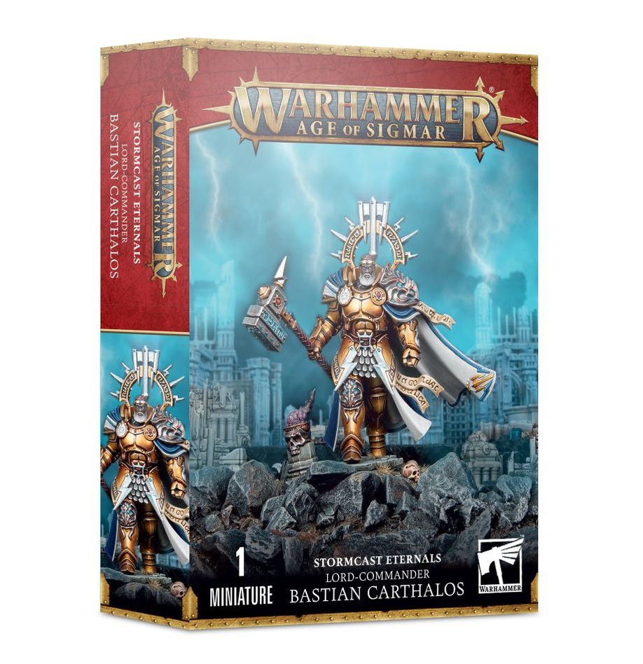 Warhammer, Age of Sigmar: Stormcast Eternals - Lord-Commander Bastian Carthalos