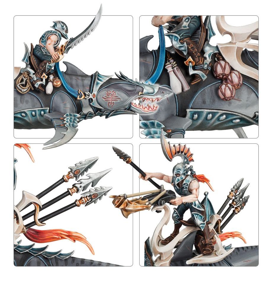 Warhammer Age of Sigmar: Idoneth Deepkin - Akhelian Allopex