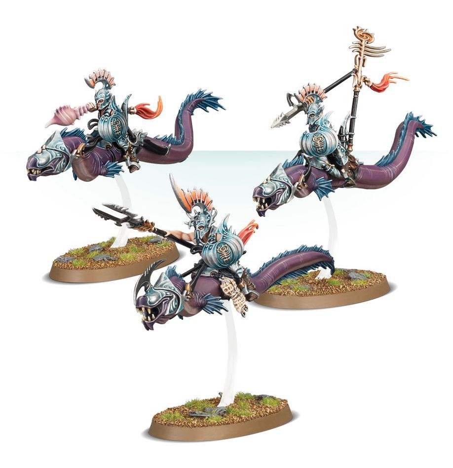 Warhammer Age of Sigmar: Idoneth Deepkin - Akhelian Morrsarr Guard
