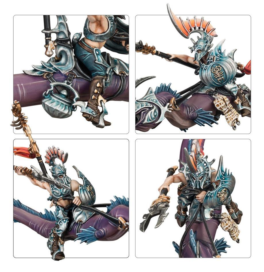Warhammer Age of Sigmar: Idoneth Deepkin - Akhelian Morrsarr Guard