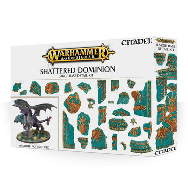 Warhammer Age of Sigmar: Shattered Dominion Large Base Detail
