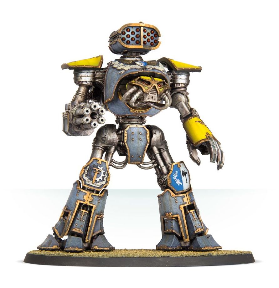 Warhammer The Horus Heresy: Legion Imperialis - Reaver Titan Weapons (Gatling Blaster, Power Fist, Laser Blaster and Apocalypse Missile Launcher)(Online)