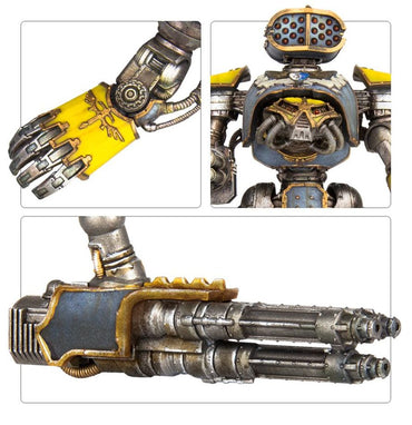 Warhammer The Horus Heresy: Legion Imperialis - Reaver Titan Weapons (Gatling Blaster, Power Fist, Laser Blaster and Apocalypse Missile Launcher)(Online)