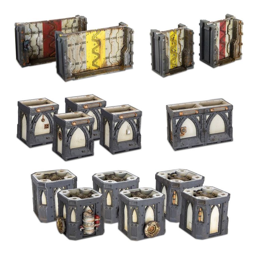 Necromunda: Zone Mortalis - Columns & Walls