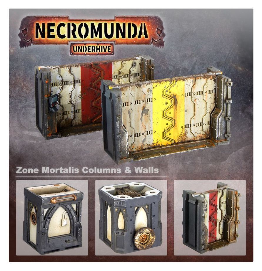 Necromunda: Zone Mortalis - Columns & Walls