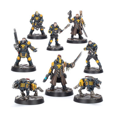 Necromunda: Palanite Enforcer Captains & Sergeants
