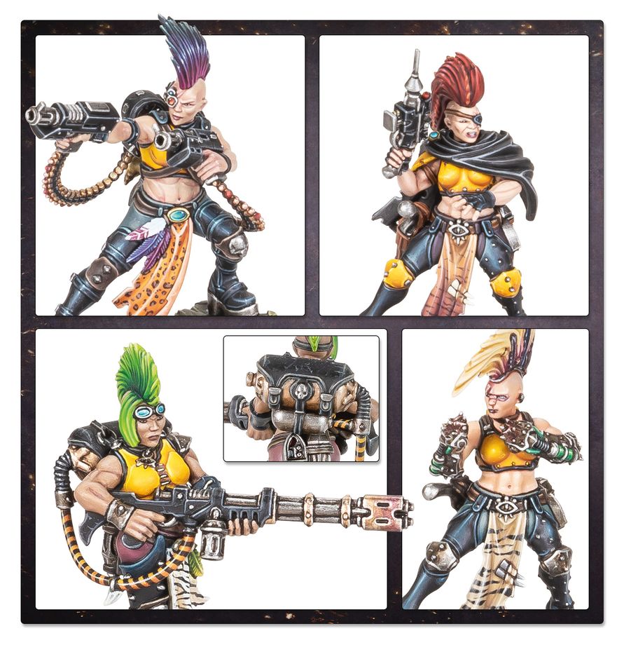 Necromunda: Escher Blades Of The Matriarch